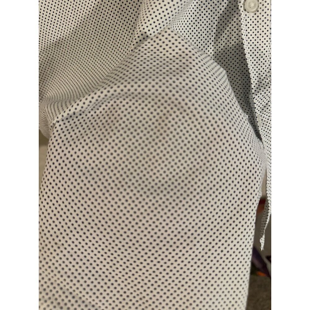 Y Denim & Flower Ricky Singh Extra Large Polka Dot Mens Button Down Shirt - Picture 5 of 9